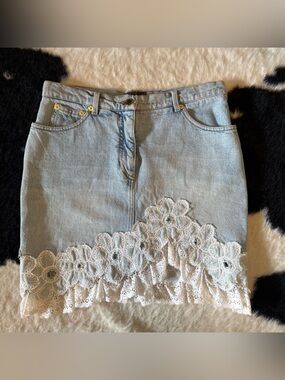 Roccobarocco vintage mini skirt